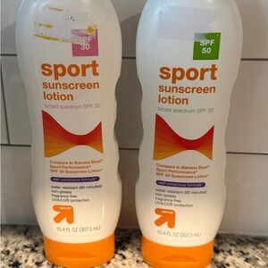 Sport Sunscreen Lotion SPF 30 and 50